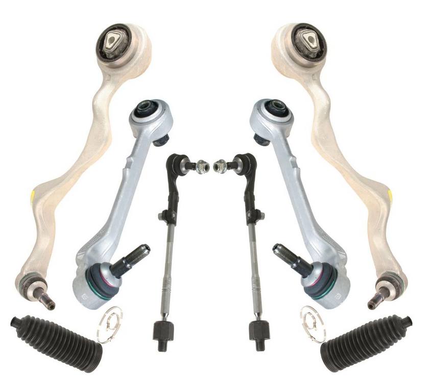 BMW Suspension Control Arm Kit - Front (8 Pieces) 32106765236 - Lemfoerder 3085204KIT